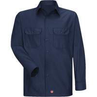 Long Sleeve Ripstop Shirt, Men's, 3X-Large, Navy Blue NRZ Safety Inc.