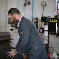 Shop Coats, Cotton/Polyester, Size 38, Charcoal NRZ Safety Inc.