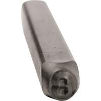Individual Standard General Purpose Steel Hand Stamp Pieces, # 8, 3/32" NRZ Safety Inc.