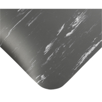 Tile-Top Select Anti-Microbial Mats No.494, Smooth, 2' x 10' x 1/2", Charcoal, PVC NRZ Safety Inc.