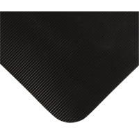 Double Duty Switchboard Mats No.720, Corrugated, 3' x 10' x 5/8", Black, PVC NRZ Safety Inc.