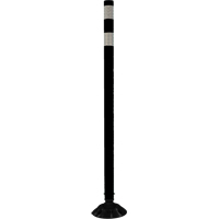 Impact Resistant Delineator, 36" H, Black NRZ Safety Inc.