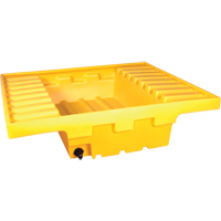 Contenant de confinement Ultra-Rack Sump, 51,5'' lo x 51,5'' la x 12" ha, 66 gal. US Capacit&eacute; NRZ Safety Inc.