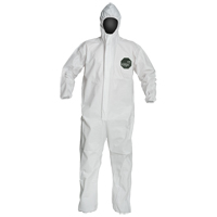 ProShield&reg; 50 Coveralls, Small, White, Microporous NRZ Safety Inc.
