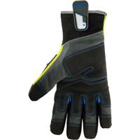 Gants thermiques &eacute;tanches et performant r&eacute;duisant les impacts dorsaux ProFlex, Petit, Paume en Su&egrave;de, Poignet S&eacute;curit&eacute; NRZ Safety Inc.