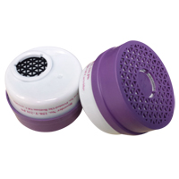 Cartouche pour respirateur, Combinaison cartouche et filtre contre les particules pour gaz/vapeurs, Gaz acide/Gaz de chlore/Filtre P100 NRZ Safety Inc.