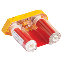 Rubans pour BMP61, Polyester, Rouge, Largeur de 2" NRZ Safety Inc.
