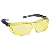 Dynamic OTG Extra Series Safety Glasses, Amber Lens, Anti-Fog/Anti-Scratch, ANSI Z87+/Meets/Exceeds CSA Z94.3 NRZ Safety Inc.