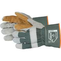 Endura&reg; Double-Palm Fitters Gloves, One Size, Split Cowhide Palm NRZ Safety Inc.