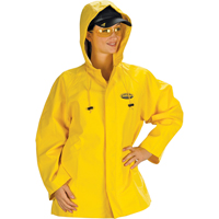 Hurricane Flame Retardant/Oil Resistant Rain Suits - Jackets, 4X-Large, Yellow NRZ Safety Inc.