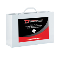 Trousse de premiers soins Ontario Dynamic, Dispositif m&eacute;dical Classe 1, Boîte en m&eacute;tal NRZ Safety Inc.