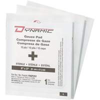 Dynamic Gauze, Pad, 2" L x 2" W, Sterile, Medical Device Class 1 NRZ Safety Inc.
