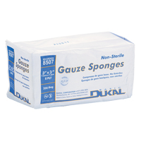Dynamic Gauze Sponge, Pad, 3" L x 3" W, Medical Device Class 1 NRZ Safety Inc.