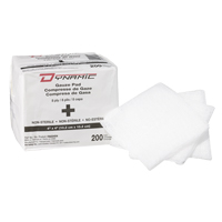 Dynamic Gauze Sponge, Pad, 4" L x 4" W, Medical Device Class 1 NRZ Safety Inc.