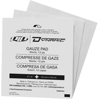 Dynamic Gauze, Pad, 4" L x 4" W, Sterile, Medical Device Class 1 NRZ Safety Inc.