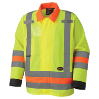 6007 Veste de s&eacute;curit&eacute; routi&egrave;re respirante, Polyester, Jaune lime haute visibilit&eacute;, T-petit NRZ Safety Inc.