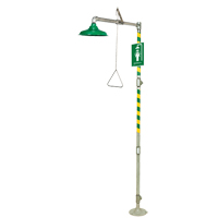 Floor Mount Drench Shower, Pedestal NRZ Safety Inc.
