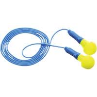 Bouchons d'oreilles E-A-R Push-Ins, Avec cordon, Paire - Sac en poly, 28/23 dB NRR, Taille unique NRZ Safety Inc.