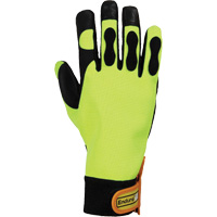 Endura&reg; Hi-Viz Chainsaw Gloves, Size Large/9, Goatskin Palm NRZ Safety Inc.