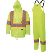 5619 Habit de pluie Oxford 150D, Polyester, 2T-Grand, Jaune lime NRZ Safety Inc.