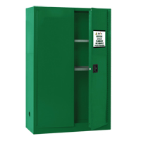 Pesticide Storage Cabinet, 45 gal., 65" H x 43" W x 18" D NRZ Safety Inc.