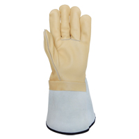 Lineman's Gloves, Small, Grain Cowhide Palm NRZ Safety Inc.