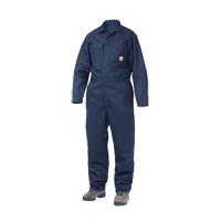 Unlined Coveralls, Men's, Navy Blue, Size Large (Tall) NRZ Safety Inc.