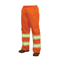 300D Safety Rain Pant, Polyester, Large, High Visibility Orange NRZ Safety Inc.