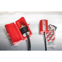 Dispositif de verrouillage Stopout StopPlug, Type Prise NRZ Safety Inc.