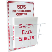 Basket-Style Aluminum Safety Data Sheet Center, English, Binders Included NRZ Safety Inc.