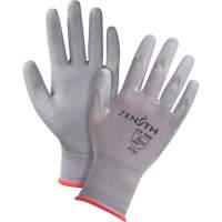 Gants en nylon enduits de polyur&eacute;thane sans DMF, 7/Petit, R&ecirc;vetement Polyur&eacute;thane, Calibre 15, Enveloppe en Nylon NRZ Safety Inc.