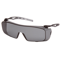 Lunettes de s&eacute;curit&eacute; Cappture OTG, Lentille Grise/fum&eacute;e, Antibu&eacute;e, ANSI Z87+/R&eacute;pond ou surpasse la norme CSA Z94.3 NRZ Safety Inc.