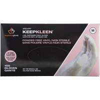 Gants jetables, Petit, Vinyle, 4 mils, Sans poudre, Blanc NRZ Safety Inc.