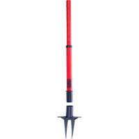 PLUS Barrier Post, 42" High, Red NRZ Safety Inc.