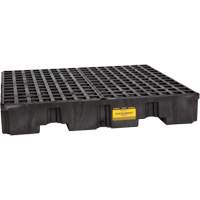 Spill Containment Pallet, 66 US gal. Spill Capacity, 51.5" x 51.5" x 8" NRZ Safety Inc.