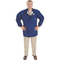Arc Flash Jacket, Medium, Blue, 40 cal/cm² NRZ Safety Inc.