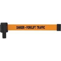 Cassette de banni&egrave;re PLUS, Danger - Forklift Traffic, 15', Ruban Orange NRZ Safety Inc.