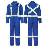 Nomex&reg;Essential 6 oz. Deluxe Coveralls, Size 34, Royal Blue NRZ Safety Inc.