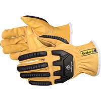 Gants de conducteur antichocs Endura, Petit, Paume en Cuir fleur de ch&egrave;vre NRZ Safety Inc.
