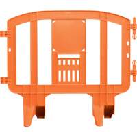 Minit Barricade, Interlocking, 49" L x 39" H, Orange NRZ Safety Inc.
