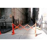 Multi-Gate Barricade, 43" H x 90" L, Orange NRZ Safety Inc.