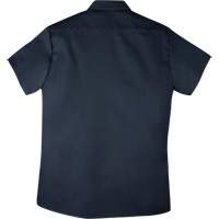 Short-Sleeved Twill Work Shirt, Men's, 4X-Large, Navy Blue NRZ Safety Inc.