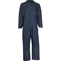 Twill Deluxe Coveralls, Men's, Navy Blue, Size 56 NRZ Safety Inc.