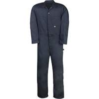 Twill Unlined Coveralls, Men's, Navy Blue, Size 36 NRZ Safety Inc.
