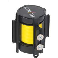 Magnetic Tape Cassette for Build-Your-Own Crowd Control Barrier, 7', Yellow Tape NRZ Safety Inc.