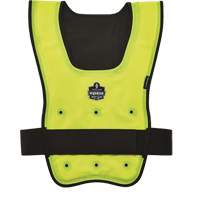 Veste refroidissante &agrave; &eacute;vaporation s&egrave;che &eacute;conomique Chill-Its 6687, Petit/Moyen, Jaune lime haute visibilit&eacute; NRZ Safety Inc.
