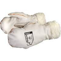 Mitaines en cuir de vache naturel Endura Winter Chopper, Taille Grand, Mitaine NRZ Safety Inc.