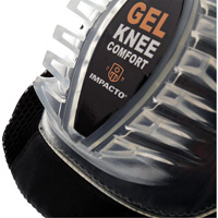 All-Terrain Knee Pads, Hook and Loop Style, Plastic Caps, Gel Pads NRZ Safety Inc.