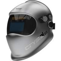 Crystal 2.0 Auto Darkening Welding Helmet, 3.94" L x 1.97" W View Area, 2/4 - 12 Shade Range, Silver NRZ Safety Inc.