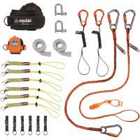 Squids&reg; 3186 Iron/Steel Worker's Tool Tethering Kit NRZ Safety Inc.